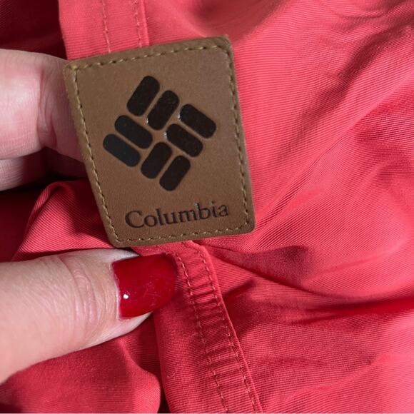 Columbia Women's South Canyon Creek Anorak Jacket Sm Water Resistant Nylon Hike - Picture 12 of 16